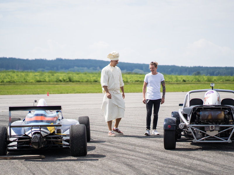 Jízda v Ariel Atom a formuli F4 na okruhu