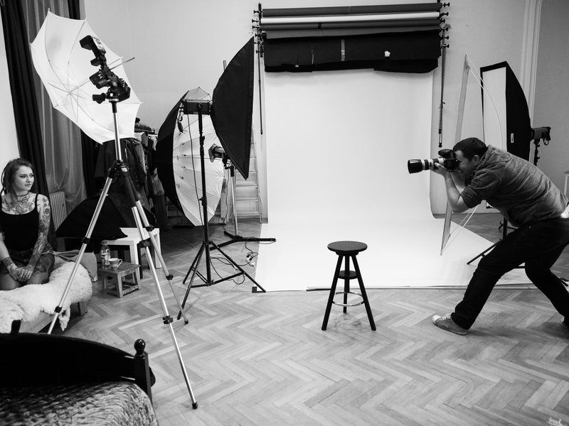 Kurz portrétní fotografie v ateliéru