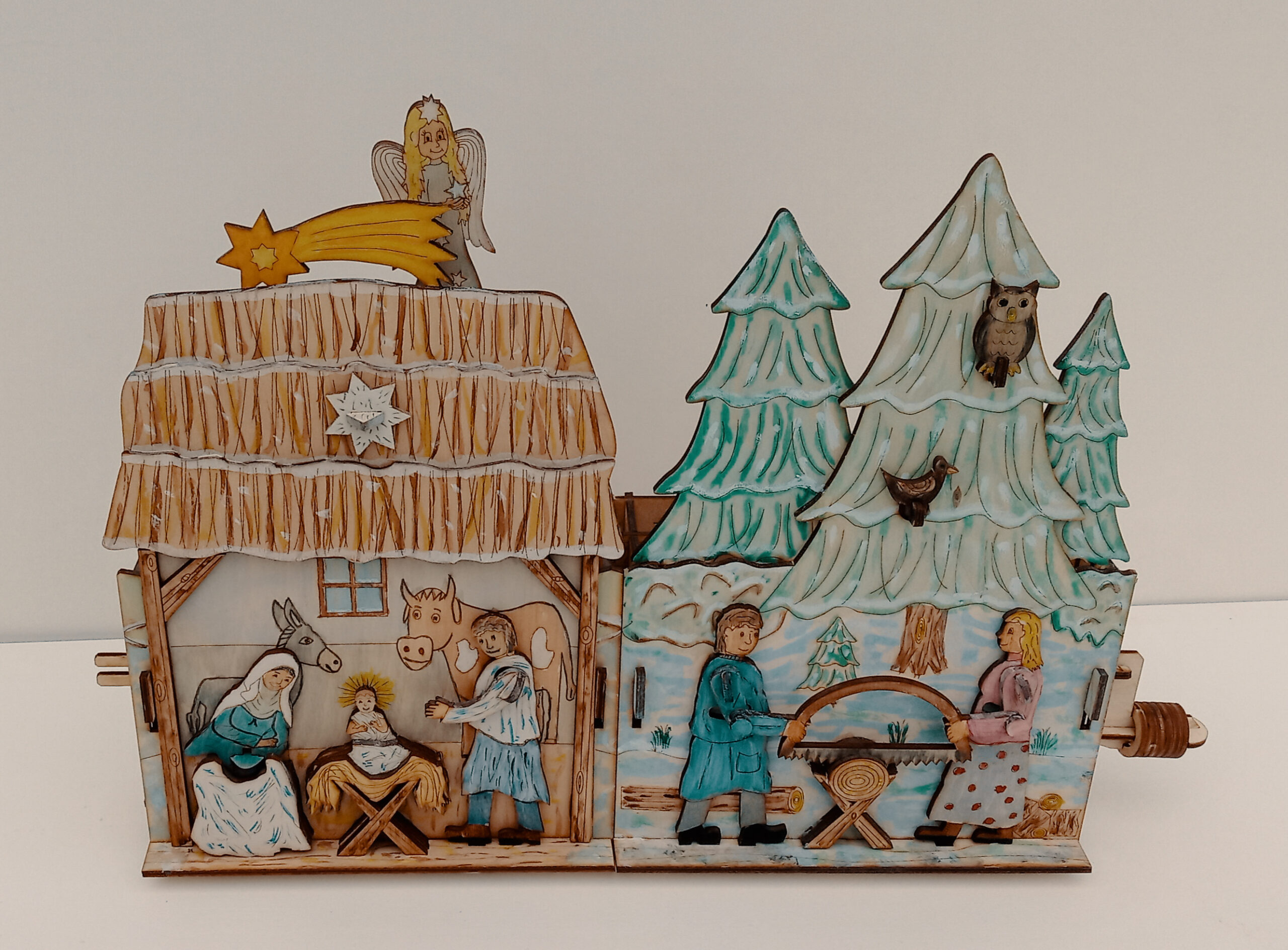 Vyrobte si svůj vlastní betlém