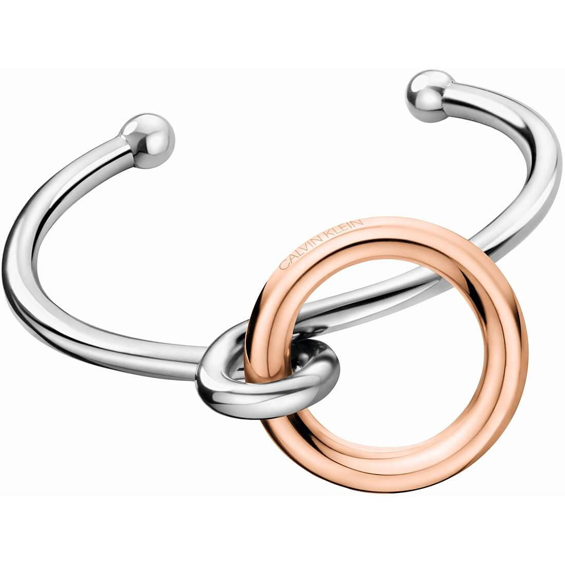 Sleva na Calvin Klein Elegantní bicolor náramek Clink KJ9PPF2001 5