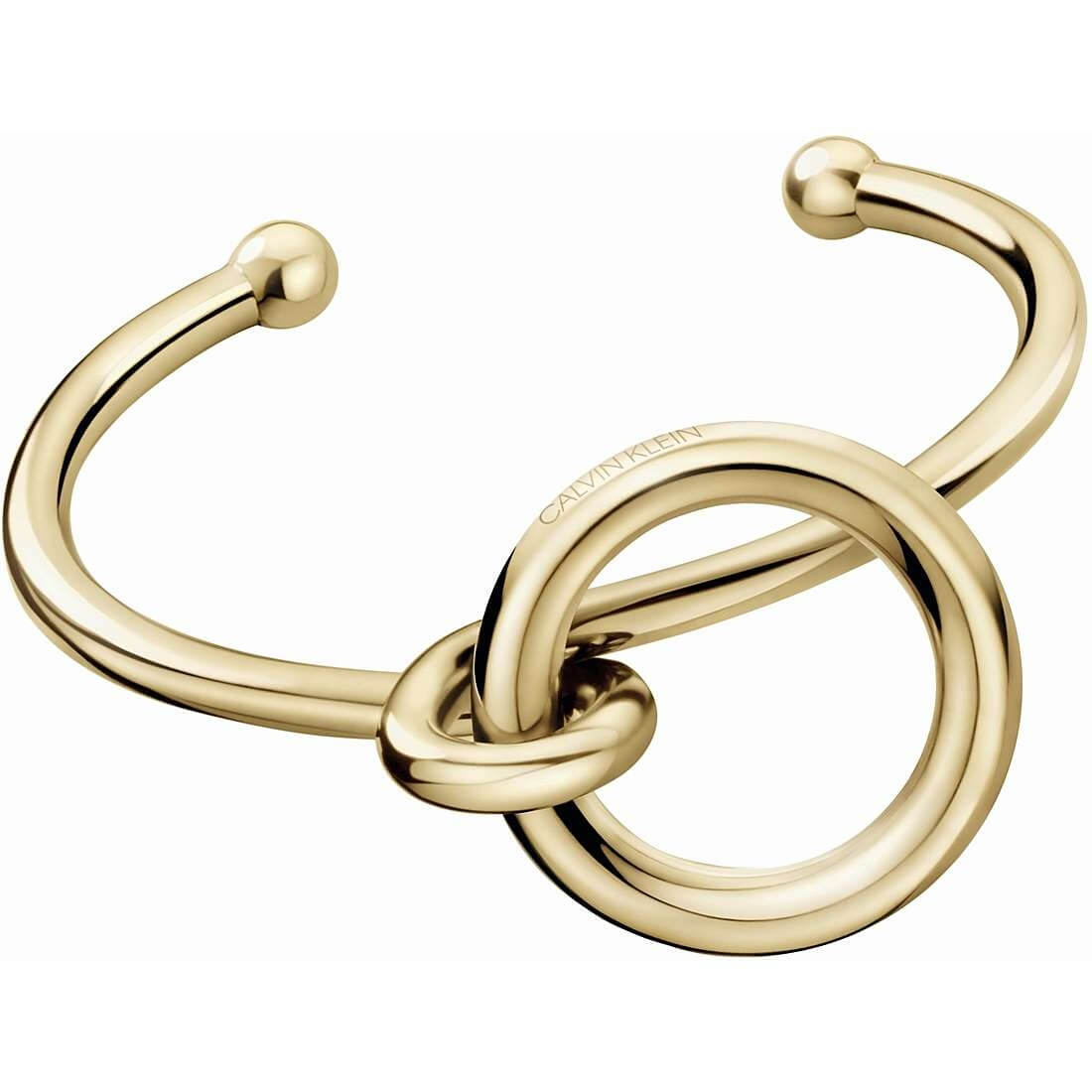 Sleva na Calvin Klein Elegantní pozlacený náramek Clink KJ9PJF1001 XS (5