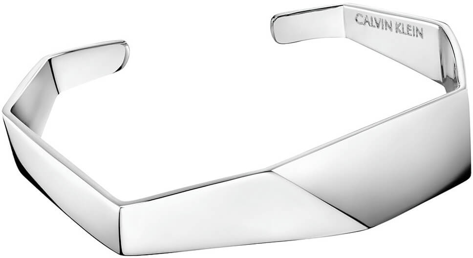 Sleva na Calvin Klein Otevřený ocelový náramek Origami KJATMF0001 5