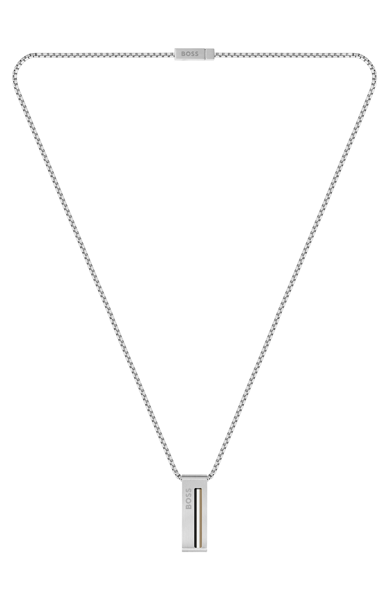 Sleva na Hugo Boss Módní pánský náhrdelník Vojenská známka Sarkis 1580361 - magentka.cz