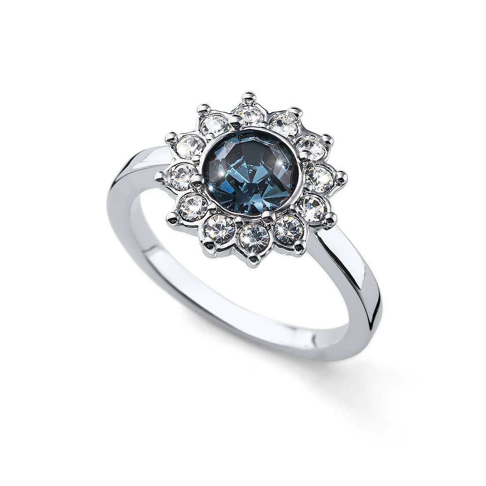 Sleva na Oliver Weber Luxusní prsten se zirkony Romantic 41166 207 61 mm - magentka.cz
