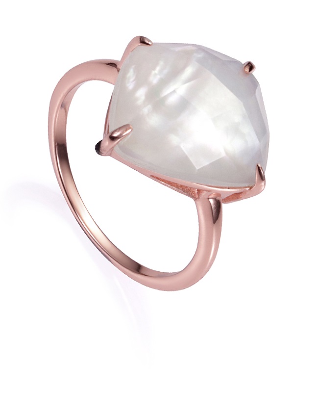 Sleva na Viceroy Elegantní bronzový prsten s perletí Elegant 15110A01-40 56 mm - magentka.cz