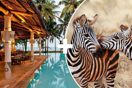 2 Days Safari Tsavo East + 6 Nights Neptune Village