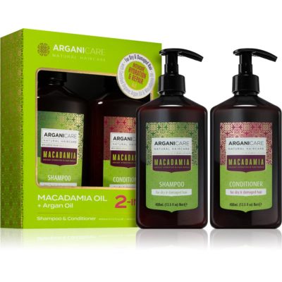 Sleva na Arganicare Macadamia Intensive Hydration & Repair Kit dárková sada (na vlasy) - magentka.cz