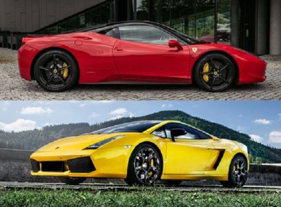 Ferrari 488 GTB vs. Lamborghini Gallardo LP560