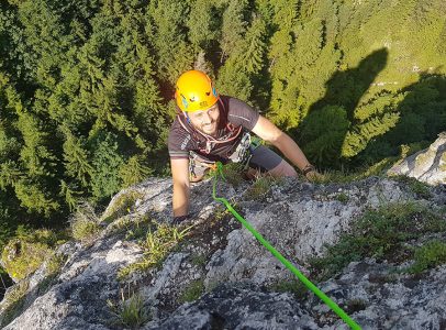 Individuální kurz skalního lezení