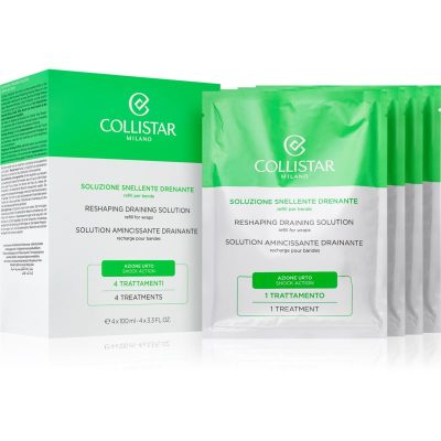 Sleva na Collistar Reshaping Draining Solution Refill For Wraps termoaktivní bandáže proti celulitidě náhradní náplň 4x100 ml - magentka.cz