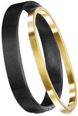 Sleva na Calvin Klein Luxusní bicolor náramek Hook KJ06JD21010 černý brus 5