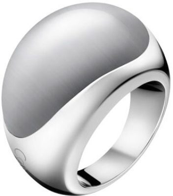 Sleva na Calvin Klein Ocelový prsten s kamenem Ellipse KJ3QWR0201 55 mm - magentka.cz