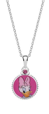 Sleva na Disney Půvabný stříbrný náhrdelník Daisy Duck CS00026SRPL-P (řetízek