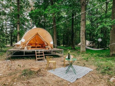 Glamping v Černické oboře