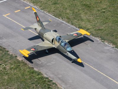 Let stíhačkou L-39 Albatros