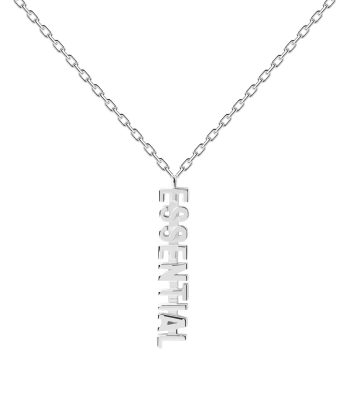 Sleva na PDPAOLA Elegantní stříbrný náhrdelník ESSENTIAL Silver CO02-414-U (řetízek