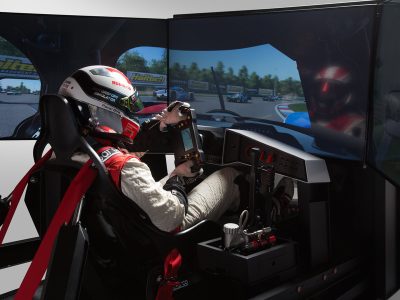 Profesionální simulátor závodních automobilů - WRC Rallye Car