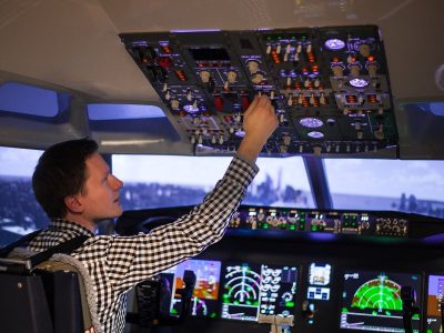 Simulátor letadla Boeing 737 MAX