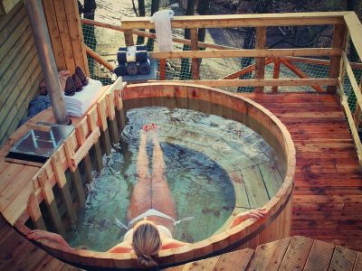 Skandinávské přírodní wellness s ubytováním*** v EKOParku Liberec